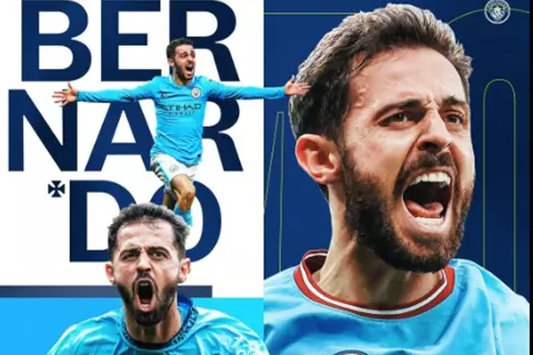 برناردو سيلفا يخوض مباراته الـ400 مع مانشستر سيتي